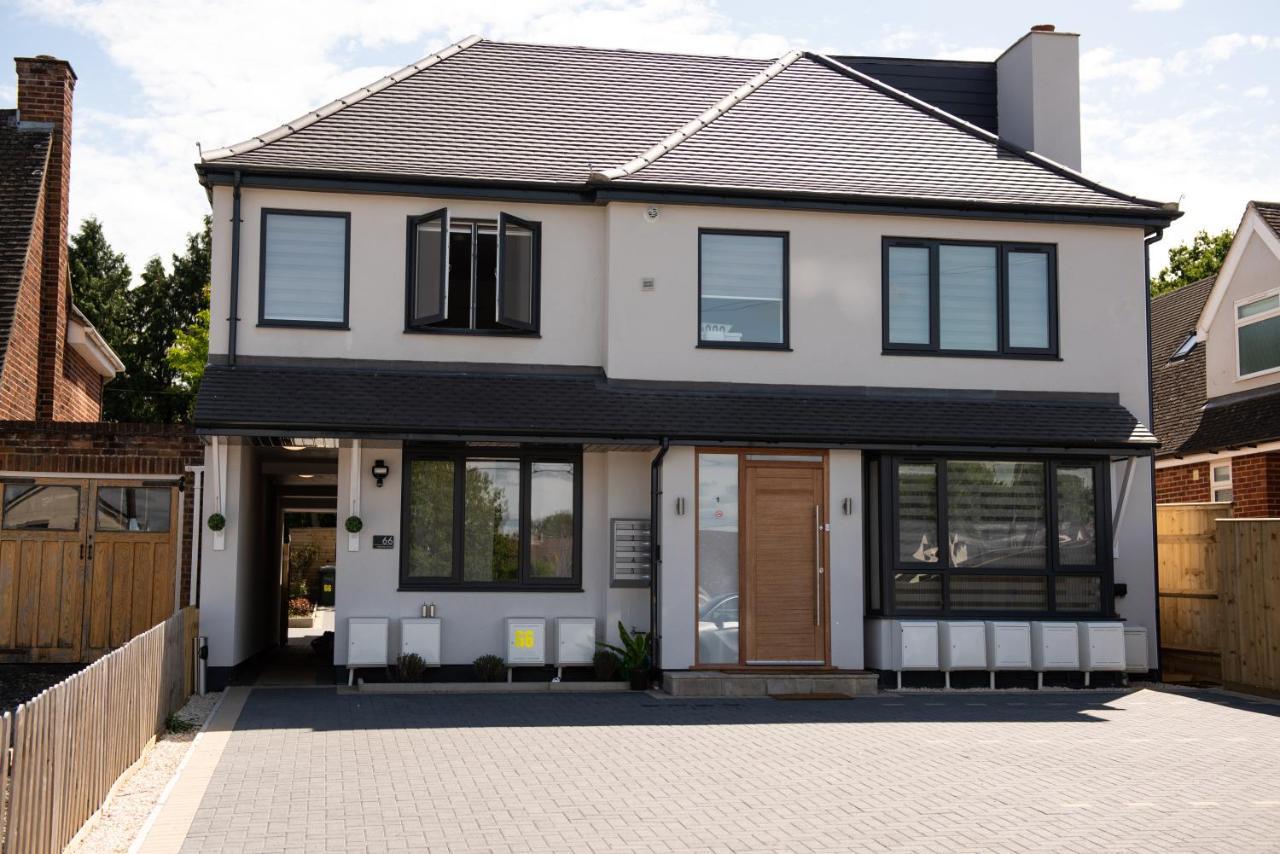 Walnut Flats-F4, 2-Bedroom With Ensuite - Parking, Netflix, Wifi - Close To Oxford, Bicester & Blenheim Palace Kidlington Eksteriør billede